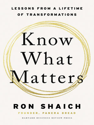 cover image of Know What Matters
